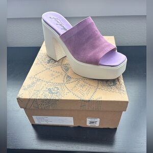 Free People / Zoe Platform Heel Mule Shoe